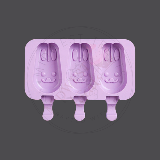 Bunnies Popsicle Mold