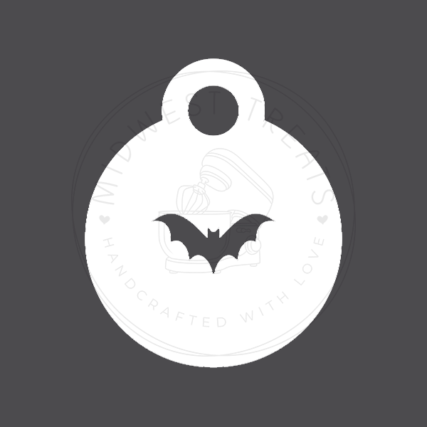 Bat 1 Macaron Stencil