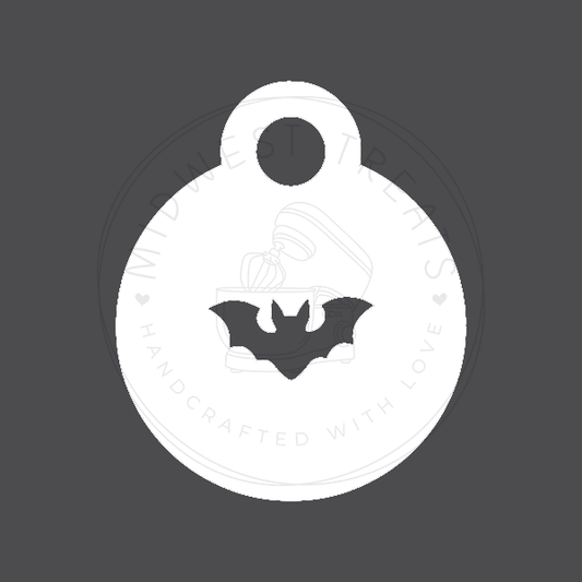 Bat 2 Macaron Stencil