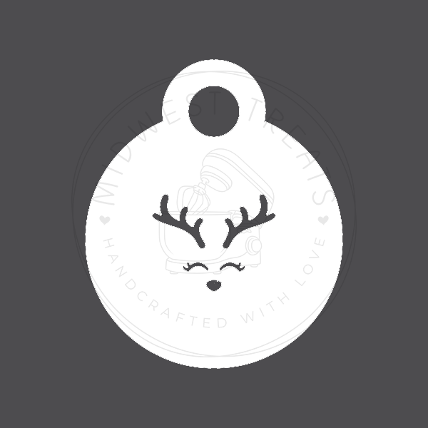 Deer 1 Macaron Stencil